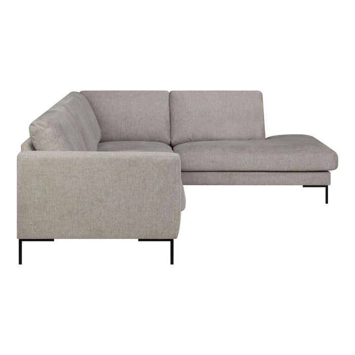 by fonQ Cirro Hoekbank Rechts - Lichtgrijs