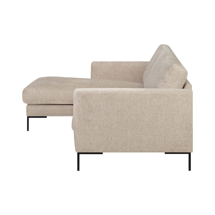 by fonQ Cirro Hoekbank met Chaise Longue Links - Beige
