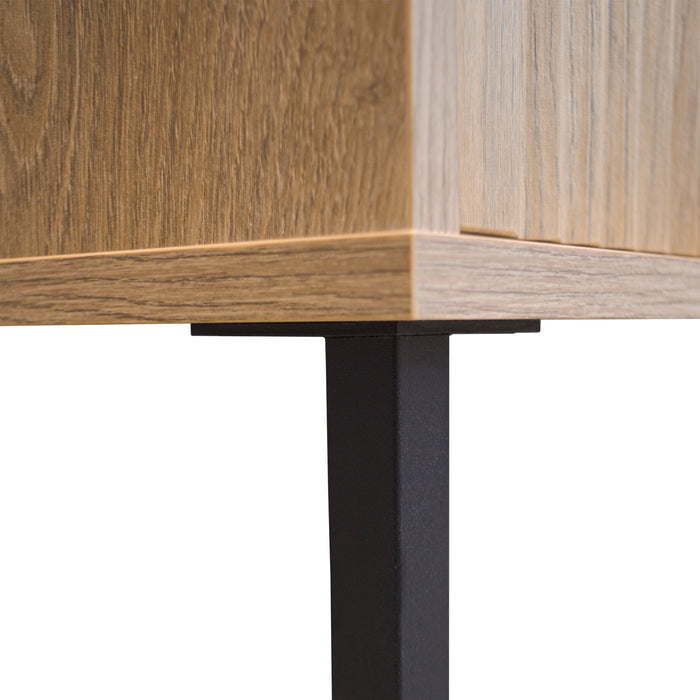 by fonQ Ovara Dressoir 2-deurs - Licht Eiken