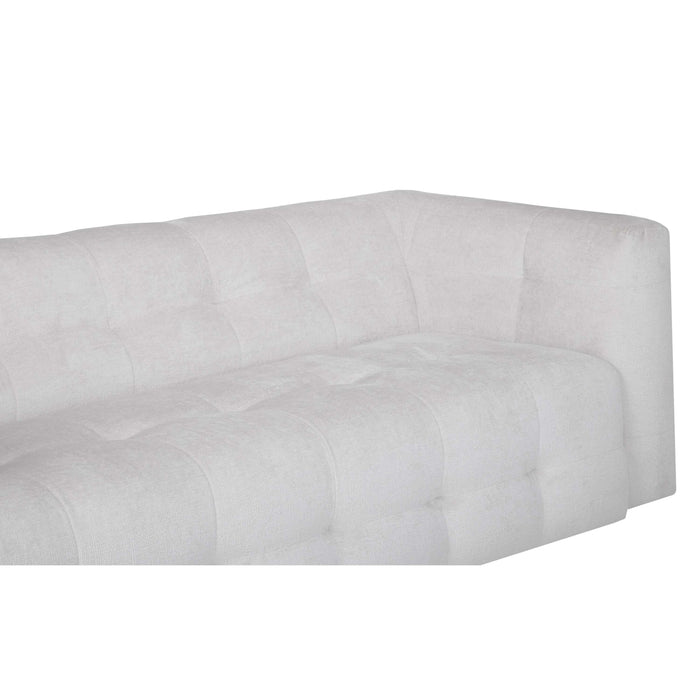 by fonQ Mush 3-zitsbank - Chenille - Ivoor