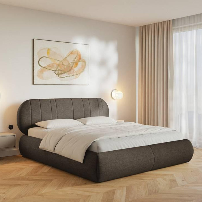 NADUVI Collection Bedframe Savan 140 x 200 cm met opbergvak