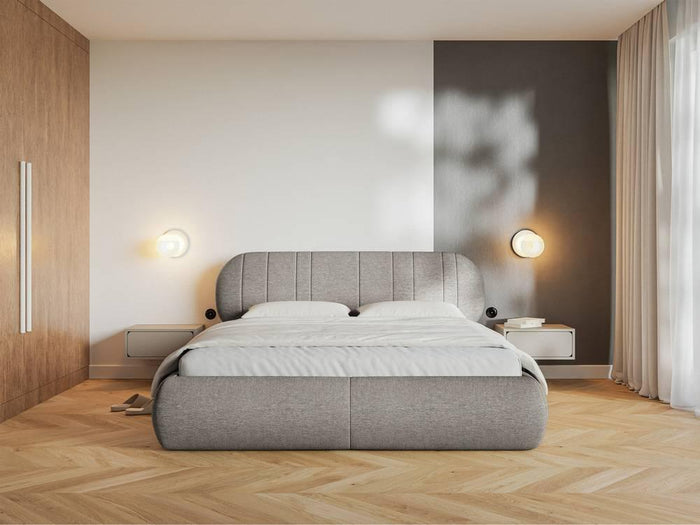 NADUVI Collection Bedframe Savan 140 x 200 cm met opbergvak