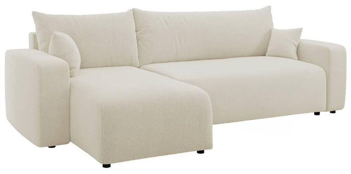 NADUVI Collection Hoekslaapbank Rosco links|rechts bouclé