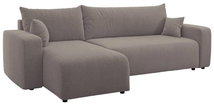 NADUVI Collection Hoekslaapbank Rosco links|rechts bouclé