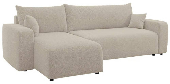 NADUVI Collection Hoekslaapbank Rosco links|rechts bouclé