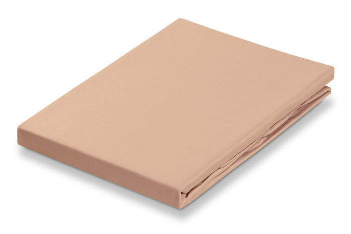 Satin Hoeslaken Praline | 180 x 210 cm | Beige | Bruin | Satijnkatoen