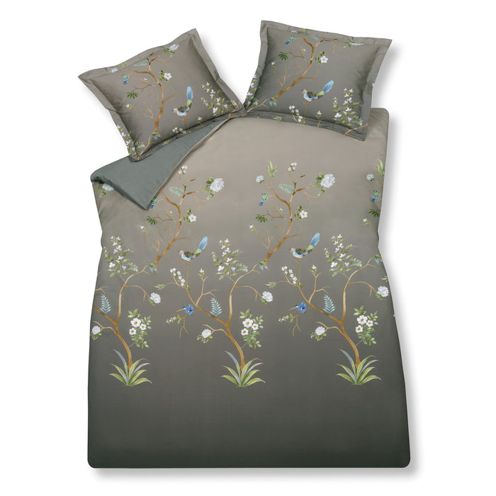 Dekbedovertrek Dreams Hazel | 200 x 200|220 cm | Bruin | Groen | Blauw