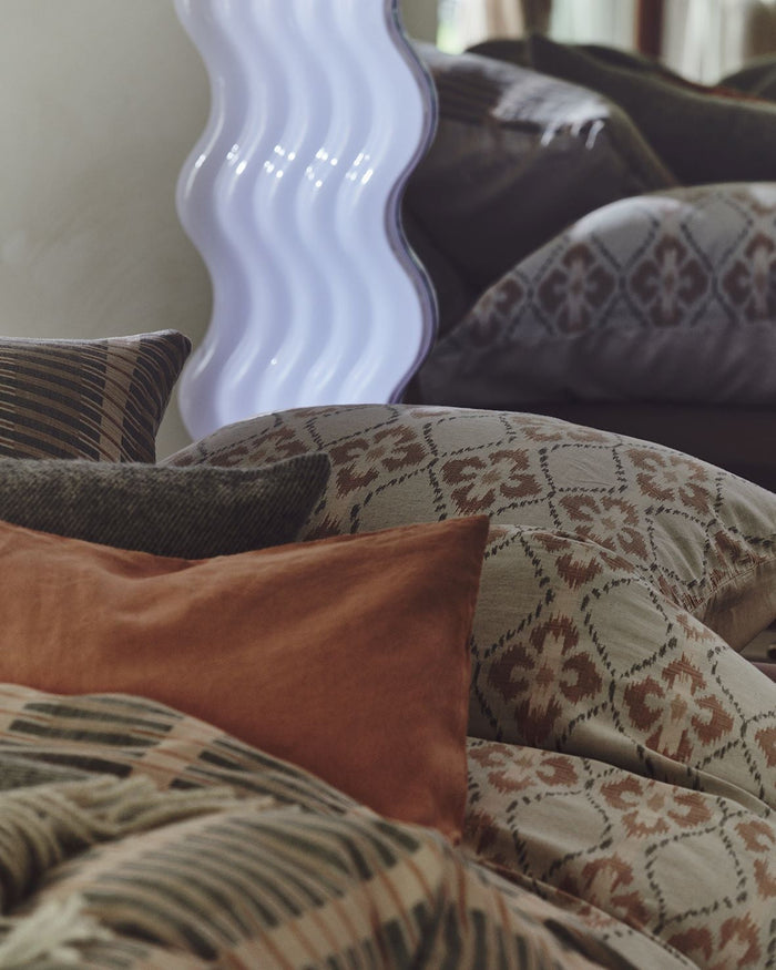 Dekbedovertrek Pure 74 Stone | 240 x 200|220 cm | Grijs | Beige