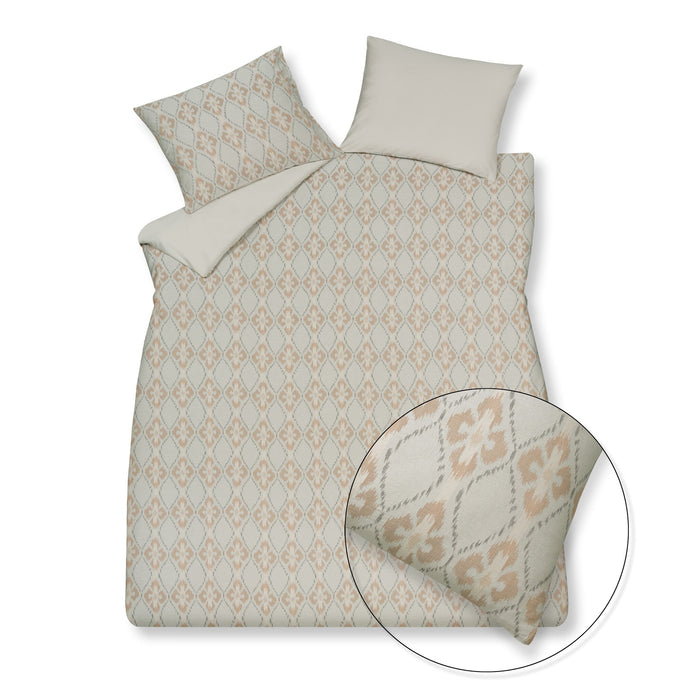 Dekbedovertrek Pure 74 Stone | 240 x 200|220 cm | Grijs | Beige