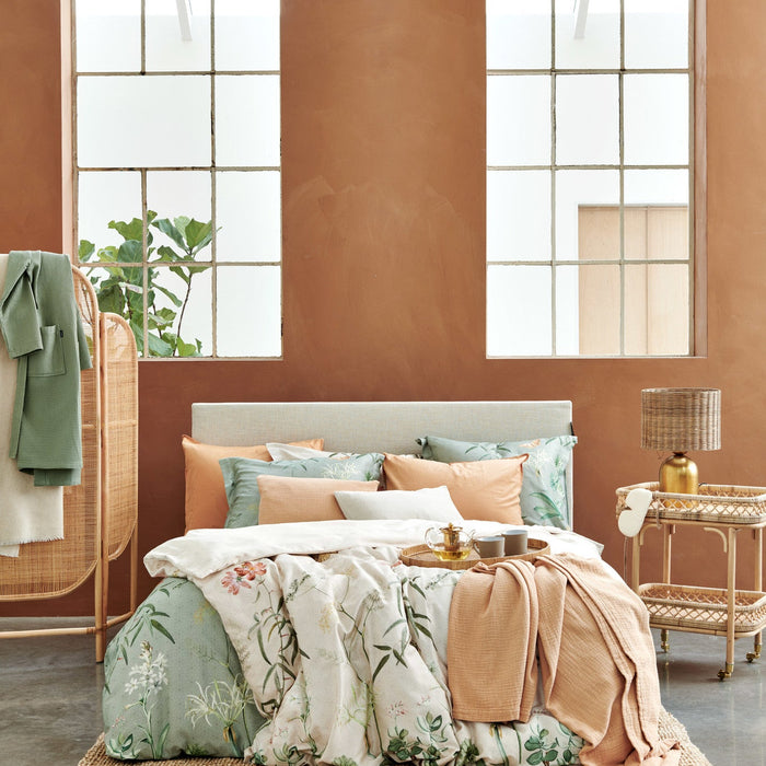 Vandyck Home Pique Sprei 160 x 250 cm - Cream Tan