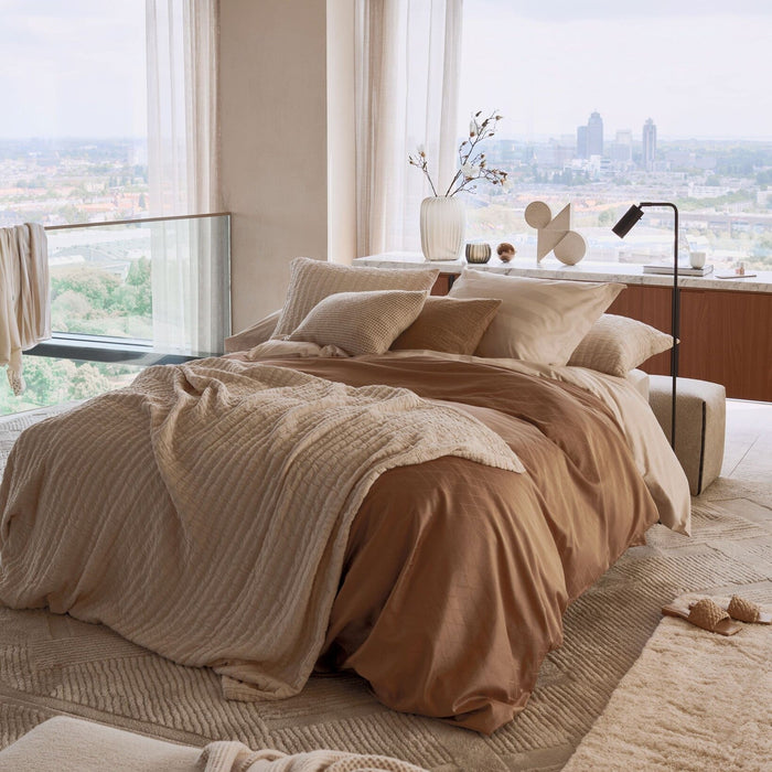 Dekbedovertrek Purity Monaco Off | 200 x 200|220 cm | Zwart