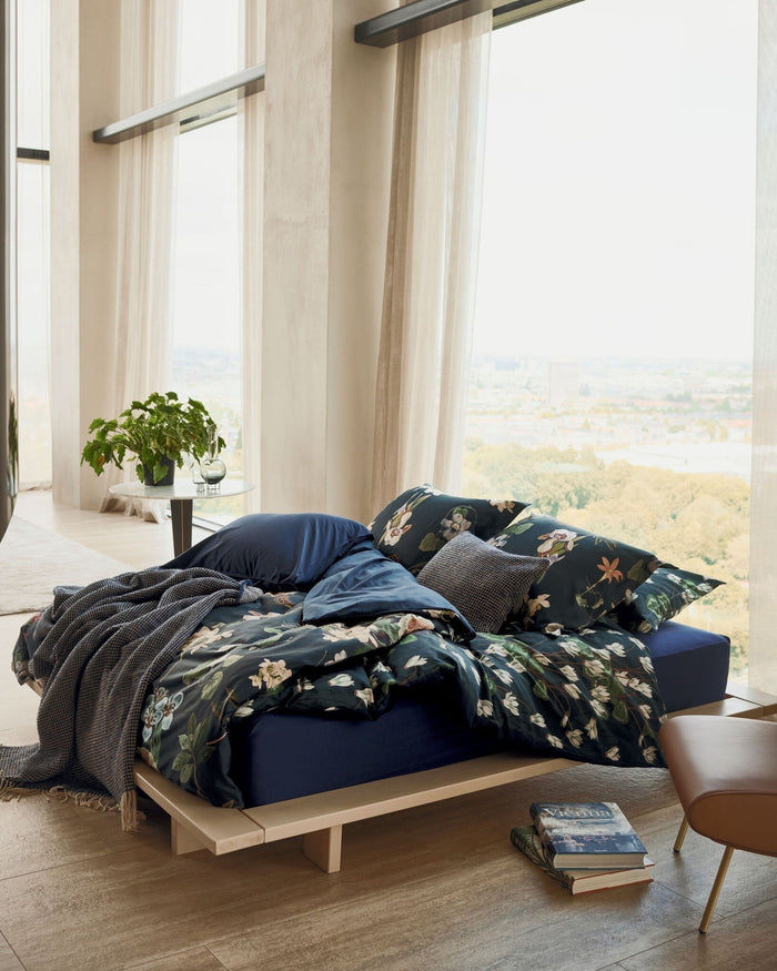 Dekbedovertrek Green Fever Blue Ink | 240 x 200|220 cm | Groen | Blauw