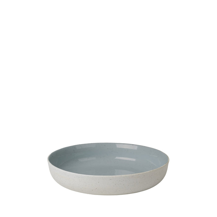 Sablo Stone Diep Bord 18, | Grijs | Blauw | Stoneware