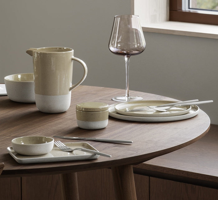 Sablo Savannah Serviesset 12delig | Beige | Geel | Goud | Stoneware