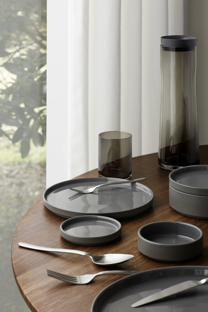 Pilar 12delige Serviesset Pewter | Grijs