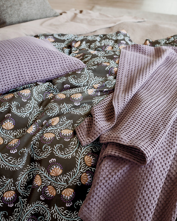 Dekbedovertrek Eclectic Multi | 200 x 200|220 cm | Bruin