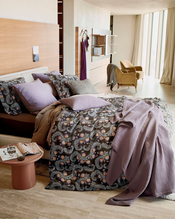 Dekbedovertrek Eclectic Multi | 200 x 200|220 cm | Bruin