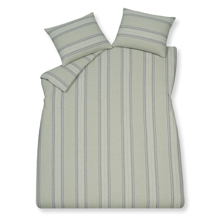 Dekbedovertrek Oslo Smoke Green | 240 x 200|220 cm | Groen
