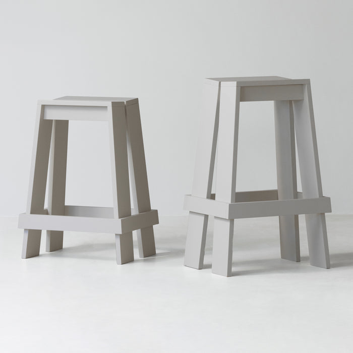 Normann Copenhagen Let Barkruk H 65 cm - Lichtgrijs