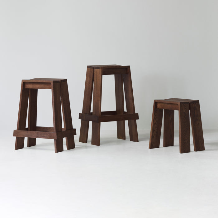 Normann Copenhagen Let Barkruk H 65 cm - Donkerbruin