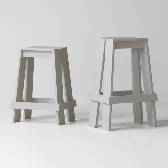 Normann Copenhagen Let Barkruk H 75 cm - Lichtgrijs