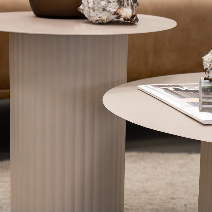 Kick bijzettafel Tilo - M - Beige