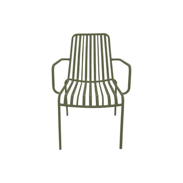 sweeek - Stapelbare tuinstoel van staal (Set van 2)