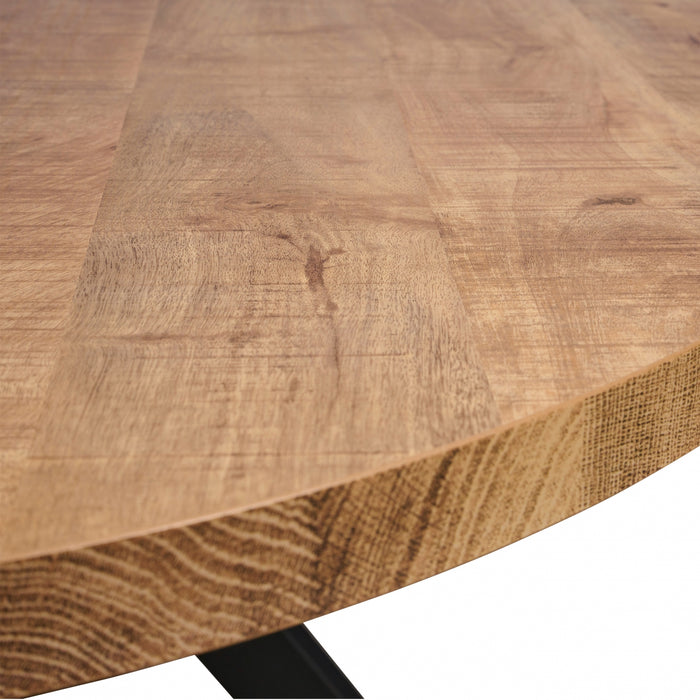 Eettafel Culemborg - Hout - Mango|Hout - Naturel - MDF