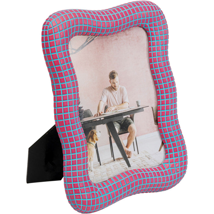 Fotolistj Wavy 18x23cm roze Kare Design