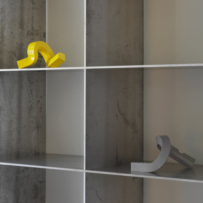 Normann Copenhagen Crooked Kandelaar - Double - Lichtgrijs