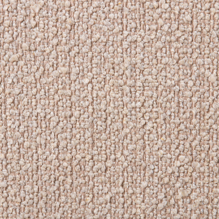 HKliving Jax Bank Element - Hoekstuk Rond - Bouclé - Taupe