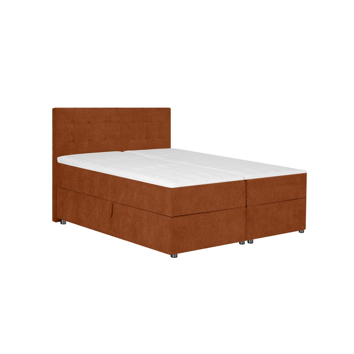 by fonQ Brene Boxspring met Opbergruimte - 160 x 200 cm - Terra