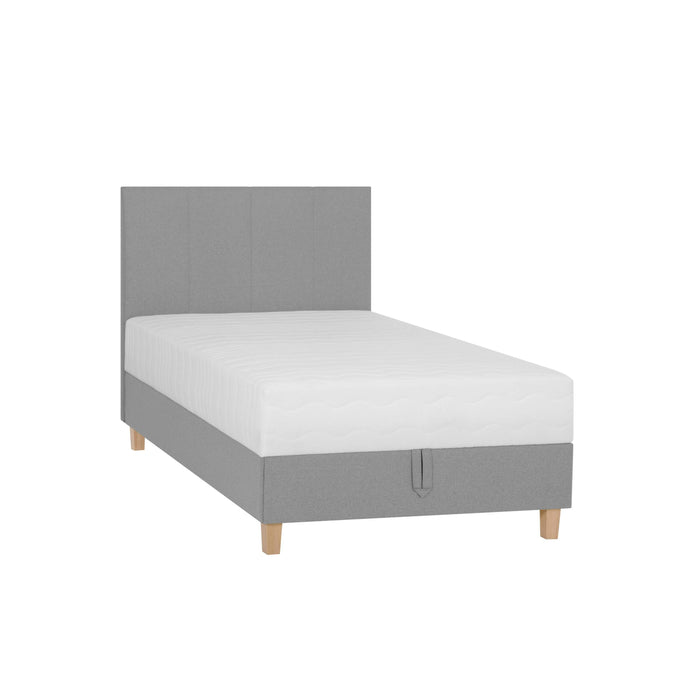 by fonQ Fjora Boxspring met Opbergruimte 120 x 200 cm - Grijs