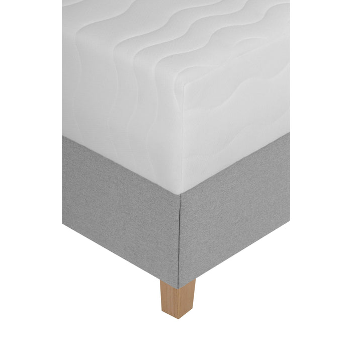 by fonQ Fjora Boxspring met Opbergruimte 120 x 200 cm - Grijs