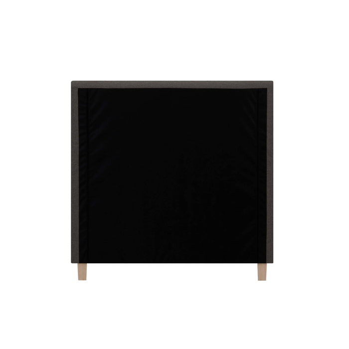 by fonQ Fjora Eenpersoonsbed met Opbergruimte 90 x 200 cm - Antraciet