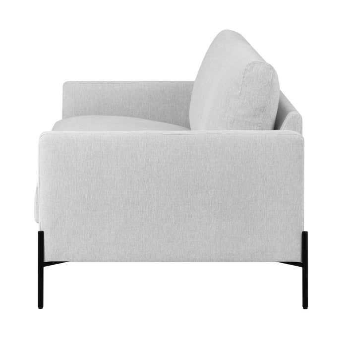 by fonQ Sora 2-zitsbank - Linnen - Lichtgrijs