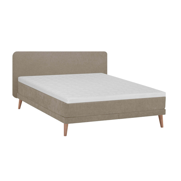 by fonQ Loa Boxspring - 160 x 200 cm - Beige