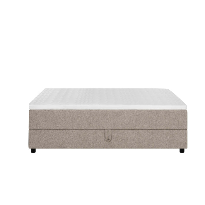 by fonQ Stilo Boxspring met Opbergruimte - 180 x 200 cm - Beige