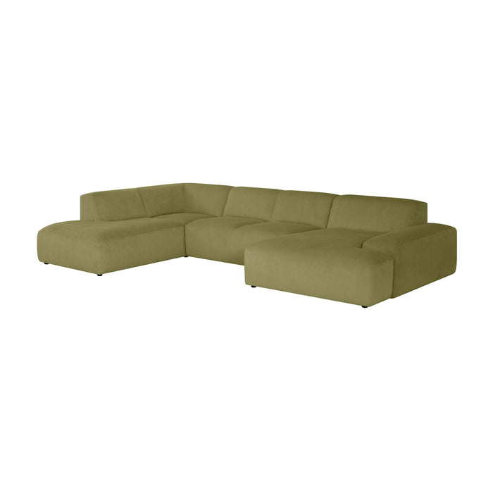 by fonQ Wonder U-bank Links - Rib - Mosgroen