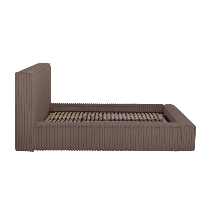 by fonQ Striv Bedframe met Opbergruimte - 180 x 200 cm - Bruin