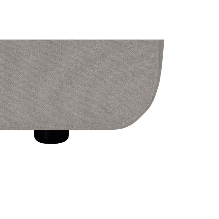 by fonQ Bink 2,5-zits Hoekbank met Chaise Longue Links - Bouclé - Grijs