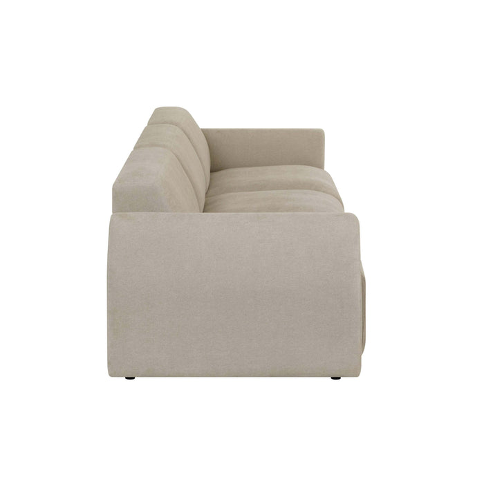 by fonQ Bink 3-zitsbank - Bouclé - Beige