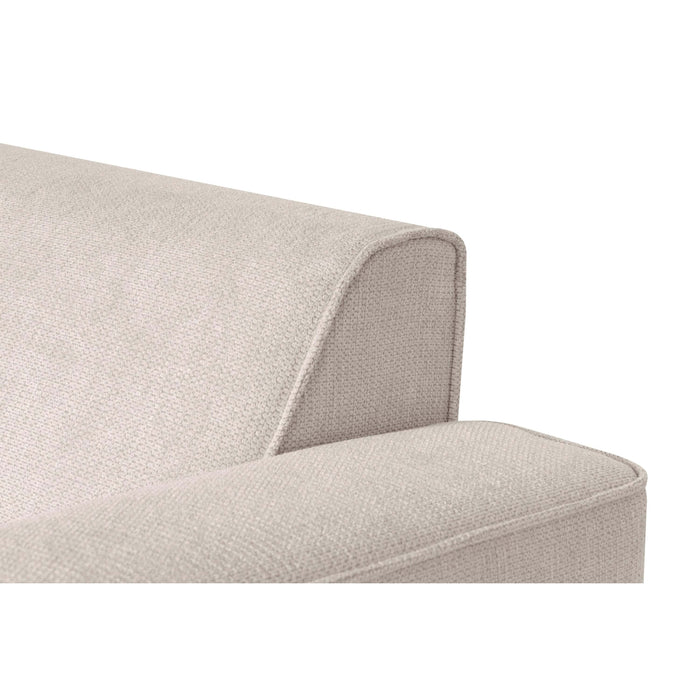 by fonQ Loft Hoekbank met Chaise Longue Links - Chenille - Beige