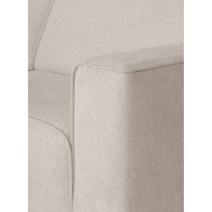 by fonQ Loft Hoekbank met Chaise Longue Links - Chenille - Beige