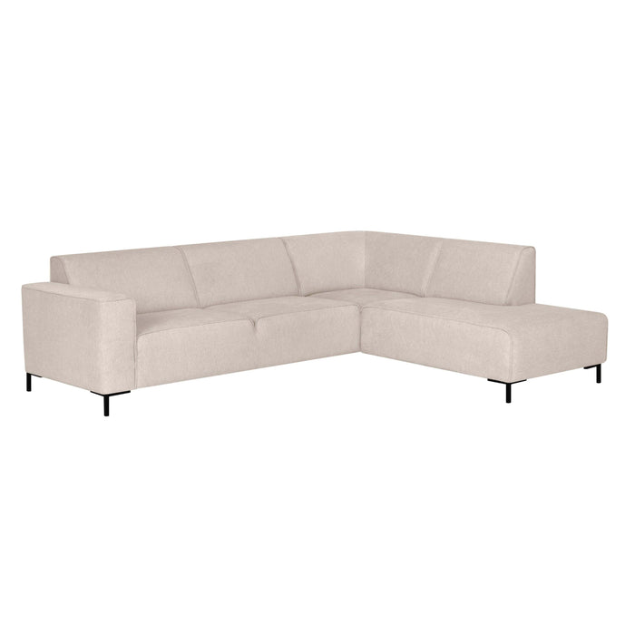 by fonQ Loft Hoekbank Rechts - Chenille - Beige