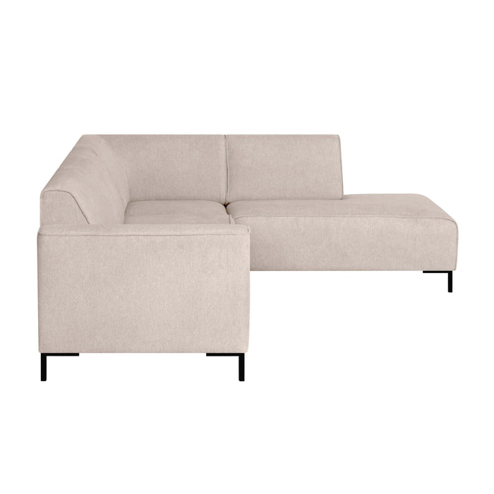 by fonQ Loft Hoekbank Rechts - Chenille - Beige