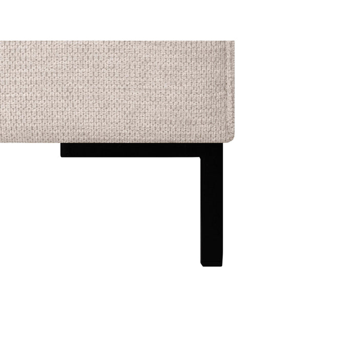 by fonQ Loft Hoekbank Rechts - Chenille - Beige