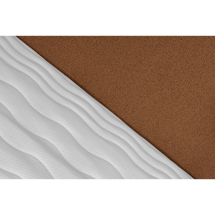 by fonQ Nubo Boxspring met Opbergruimte en Hoofdbord - 160 x 200 cm - Terra