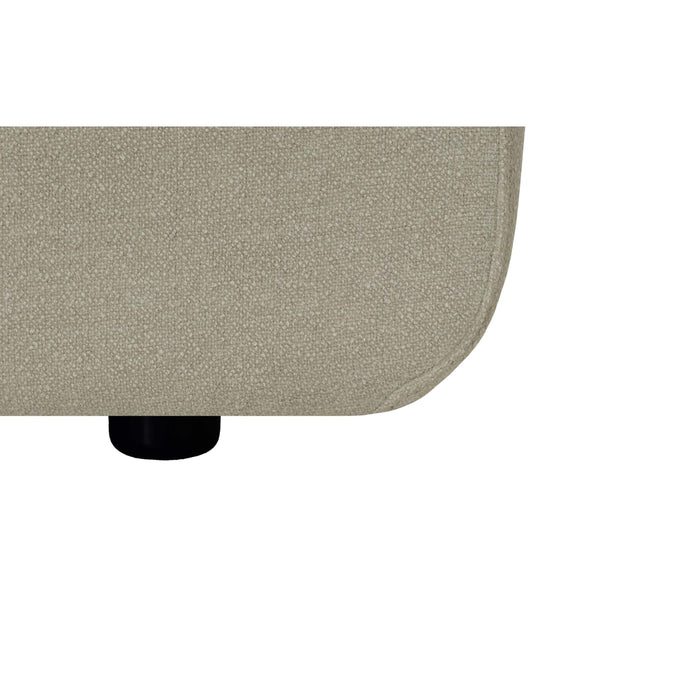 by fonQ Bink 3-zits Hoekbank met Chaise Longue Links - Bouclé - Beige