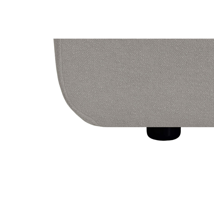 by fonQ Bink 2,5-zits Hoekbank met Chaise Longue Rechts - Bouclé - Grijs